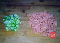 火腿葱花椒盐花卷的做法图解4