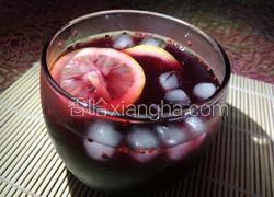 桑葚柠檬水