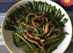韭苔炒肉丝