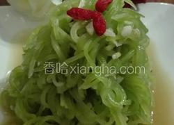 凉拌爽口莴苣丝