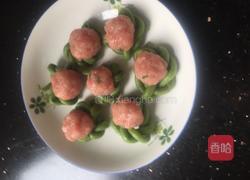 花式豆角蒸肉丸的做法图解4