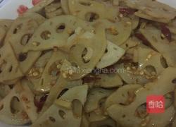 炒莲藕的做法图解4