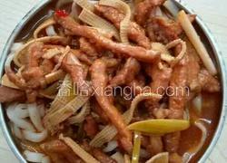 鸡丝蒜黄面