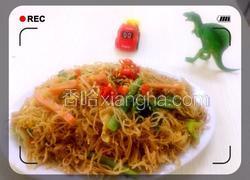 肉丝炒米粉
