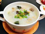 皮蛋香菇肉末粥的做法[图]