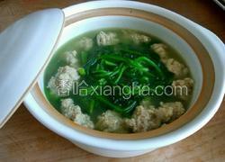 菠菜丸子汤