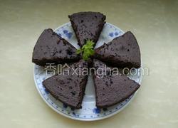 奶香黑米蒸糕