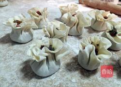 烧麦（牛肉香菜馅儿）的做法图解11