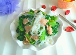 小白菜炖粉丝