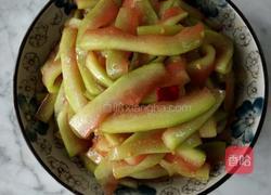 清炒西瓜皮的做法图解4
