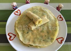 茴香鸡蛋饼