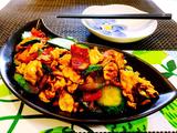 培根鸡蛋炒瓜片