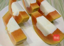 木瓜椰奶冻的做法图解7