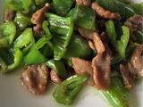 青椒丝片