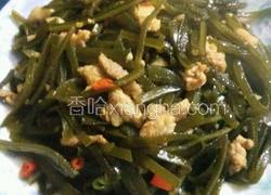 海带炒肉