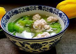 丝瓜肉丸汤