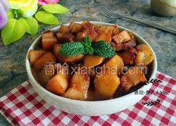 五花肉炖土豆