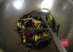 茄子炒饭的做法图解4