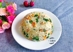 火腿肠芦笋炒饭