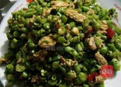 豆角炒肉的做法图解7
