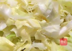 酸辣甘蓝鸡蛋粉丝的做法图解3
