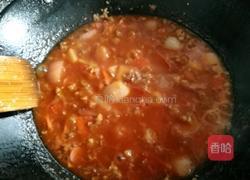 番茄肉酱意面的做法图解3