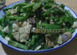 青椒蒜薹炒鸡蛋