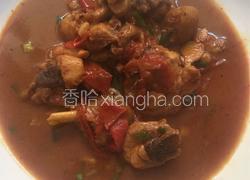 番茄红烧鸡腿