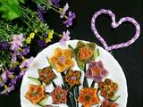 趣味彩色蒸饺