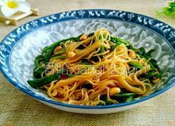 粉丝拌菠菜