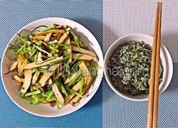 麦芹豆干+芹叶麦饭（适合孕妈）