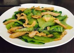 肉片炒青瓜