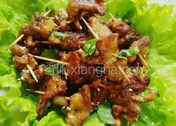 家庭版牙签烤肉
