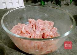 苋菜杆子炒肉的做法图解4