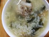 排骨菜干粥