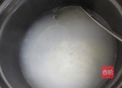 桂花酒酿红豆的做法图解2