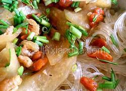 节瓜虾米粉丝煲
