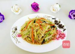 胡麻油炒三丝的做法图解7