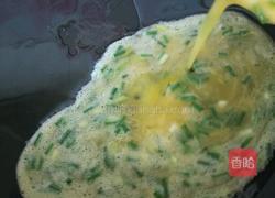 黄瓜花炒蛋的做法图解4