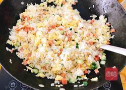 黄金蛋炒饭的做法图解4