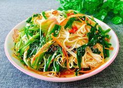 菠菜拌粉丝