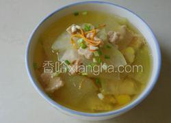 虫草花冬瓜肉片汤