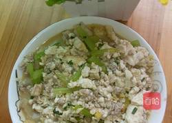 香芹肉末豆腐的做法图解10