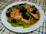 老屋私房菜 甜椒炒肚片