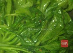爆炒菜心的做法图解4