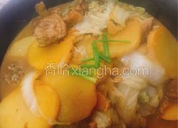 鸭肉炖土豆大白菜