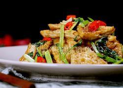 外酥里嫩的煎豆腐