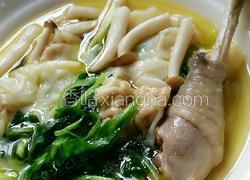 鸡汤虾仁鲜肉馄炖