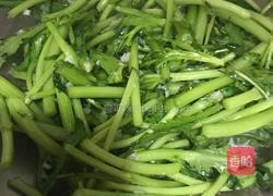 蒜蓉茼蒿的做法图解3