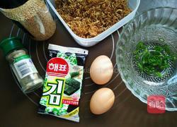 肉松海苔煎蛋的做法图解1